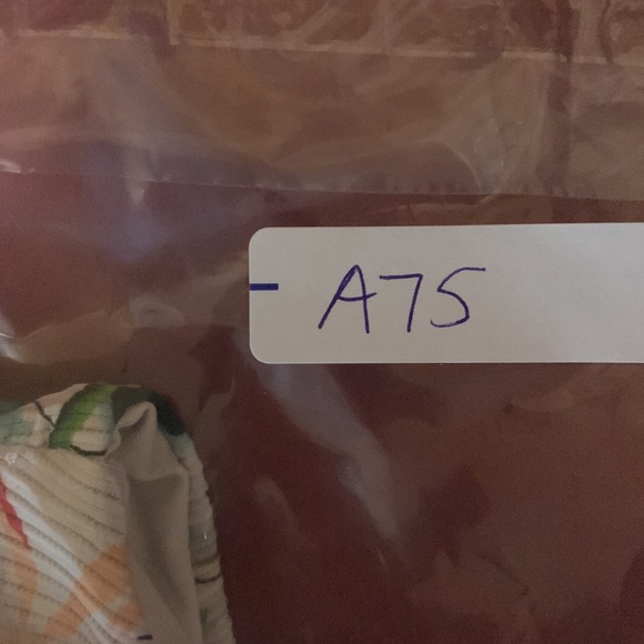 TiniBikini White Tropical Floral Bikini Two-piece Set Lg Top Md Bottom - Picture 6 of 6